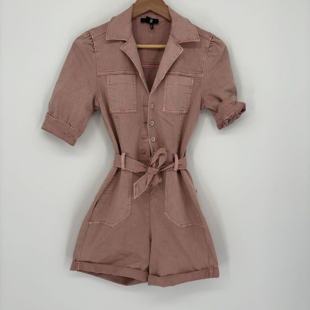 PAIGE Faded Romper in Pink